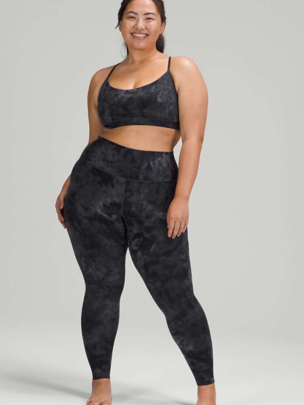 Lululemon Align High-Rise Pant 28" - 4 Diamond Dye Pitch Grey Graphite Grey